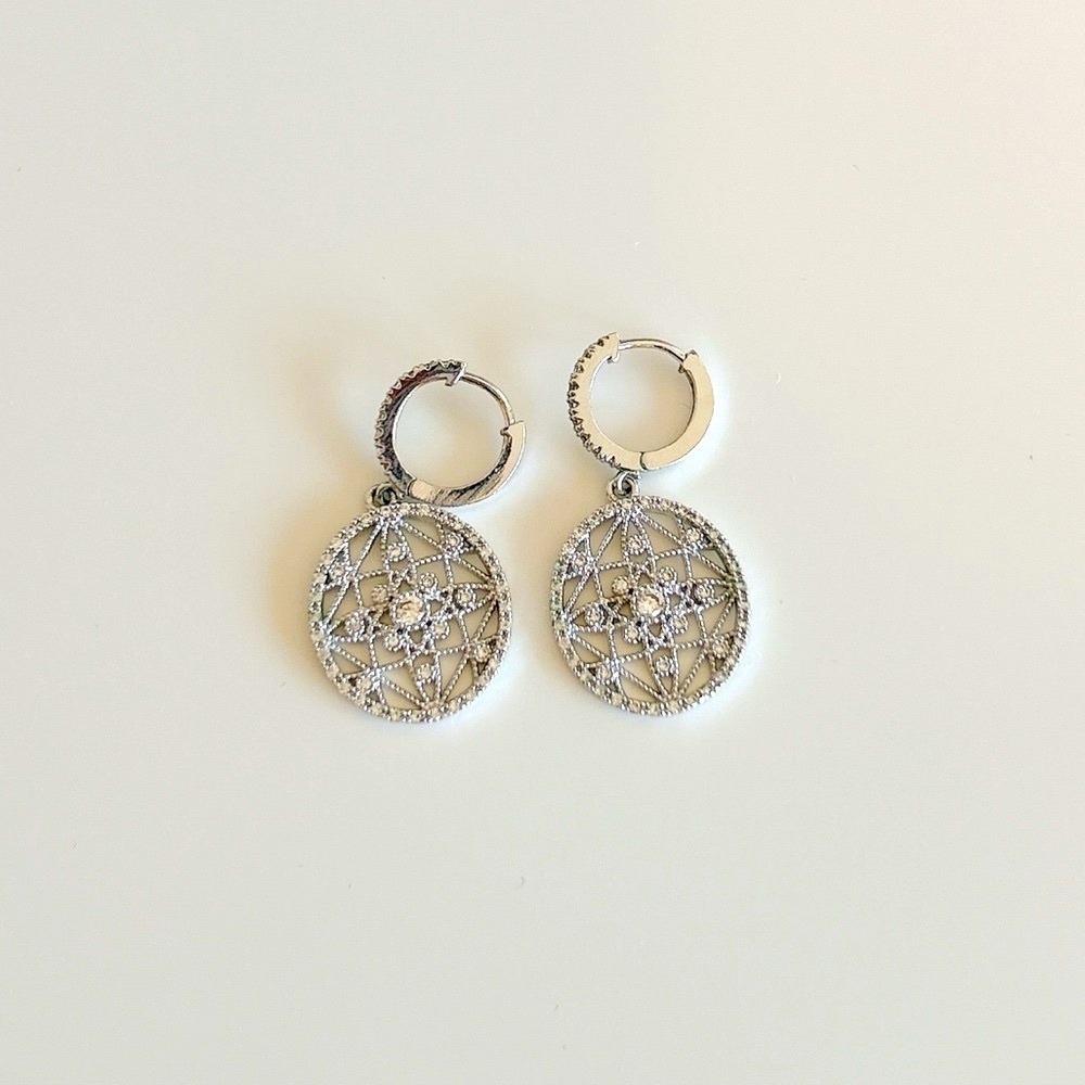 Elegant Silver Dangle Earrings